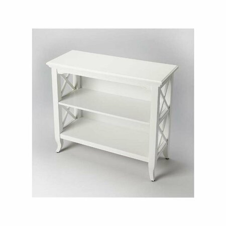 MADE-TO-ORDER Glossy White Low Bookcase MA714944